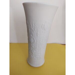 Vintage AK Kaiser W Germany Porcelain Tulips/Roses 7"